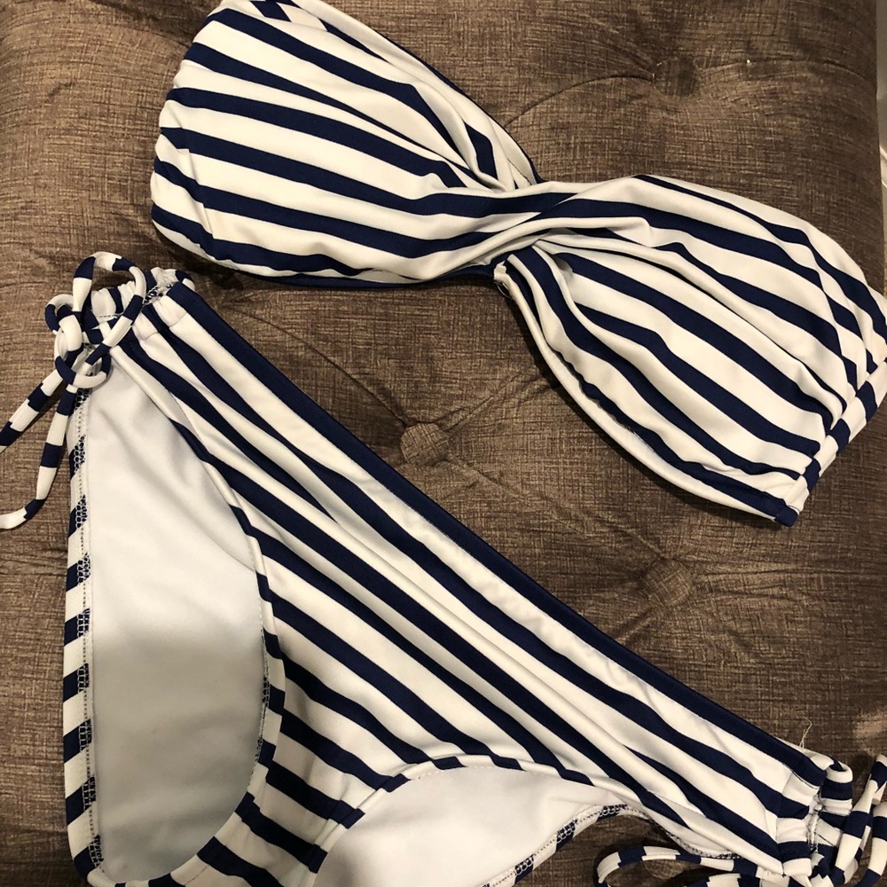 strapless bikini